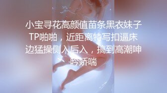 小宝寻花高颜值苗条黑衣妹子TP啪啪，近距离特写扣逼床边猛操侧入后入，搞到高潮呻吟娇喘