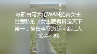 最新台湾大佬WAN肥臀女主性爱私拍，女主肥臀真是天下第一，撞击丰臀激起肉浪让人欲罢不能